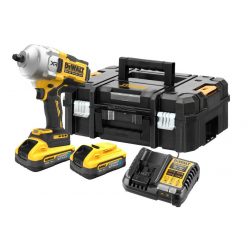   DeWalt DCF961H2T-QW Akkus ütvecsavarozó 1/2" Powerstack 18V (2x5,0Ah)