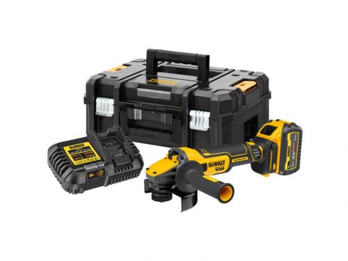 DeWalt DCG409T1-QW Akkus sarokcsiszoló kofferben 125mm 18V (1x6,0Ah)