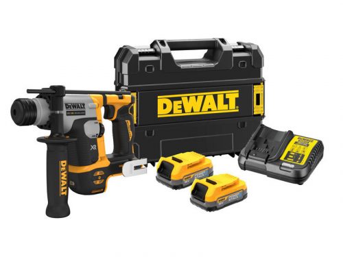 DeWalt DCH172E2T-QW Akkus fúrókalapács kofferben SDS-Plus 18V (2x1,7Ah)