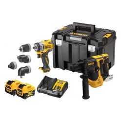 DeWalt DCK2104P2T-QW Akkus gépszett TSTAK kofferben 12V