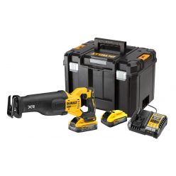   DeWalt DCS386H2T-QW Akkus orrfűrész Powerstack 18V (2x5,0Ah)