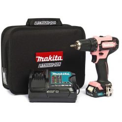   Makita DF333DSAP1 Akkus Fúró-csavarbehajtó 12Vmax CXT 1x2,0Ah Pink