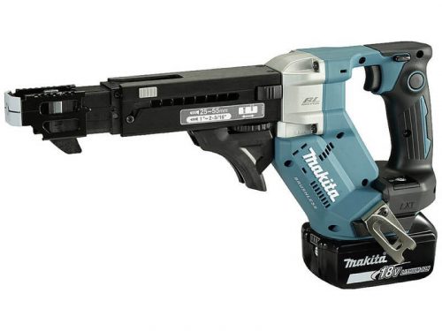 Makita DFR551RTJ Akkus táras Csavarbehajtó 18V 2x5,0Ah LXT Li-ion BL 55mm-es