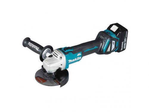 Makita DGA511RTJ Akkus Sarokcsiszoló 18V LXT 2x5,0Ah Li-ion 125mm