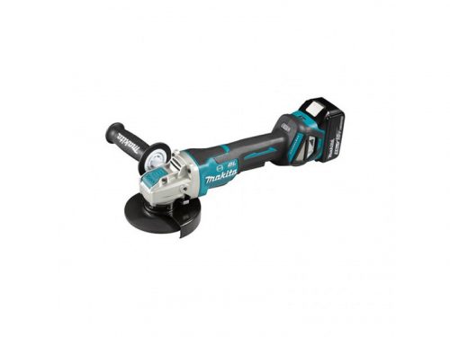 Makita DGA519RTJ Akkus Sarokcsiszoló 18V LXT 2x5,0Ah Li-on BL 125mm