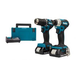   Makita DLX2423AJ Akkus Gépszett 18V LXT Li-ion DDF487Z+DTD157Z+2x2,0Ah