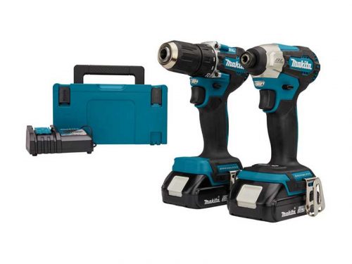 Makita DLX2423AJ Akkus Gépszett 18V LXT Li-ion DDF487Z+DTD157Z+2x2,0Ah