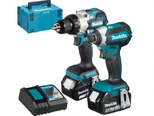 Makita DLX2432TJ Akkus gépszett 18V LXT Li-ion DDF486+DTD153+2x5,0Ah