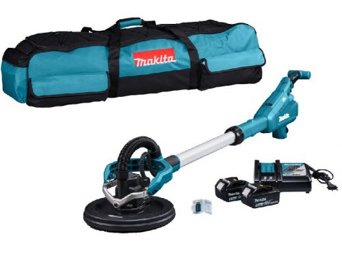 Makita DSL801RTEU Akkus Falcsiszoló 18V LXT Li-ion 2x5,0Ah 225mm + adapter