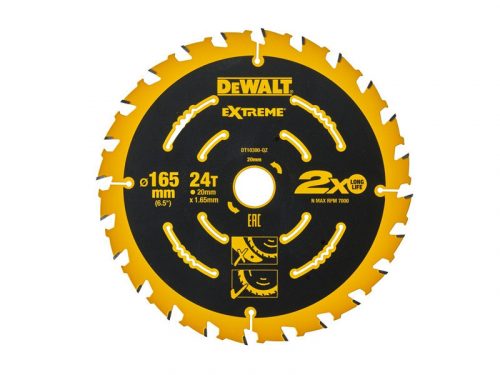 DeWalt DT10300-QZ Körfűrészlap EXTREME 165x20x24