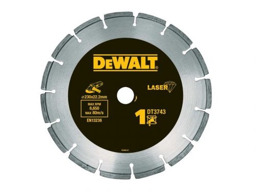 DeWalt DT3743-XJ Gyémánttárcsa építőanyagokhoz, betonhoz 230x22,2mm