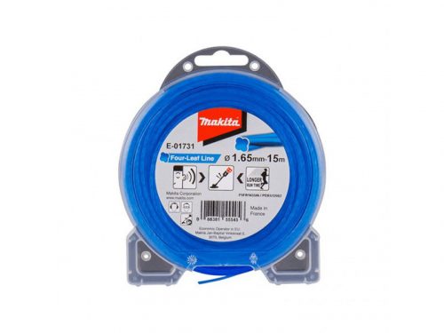 Makita Négylevelű Damil, kék, 1.65mm 15m (E-01731)