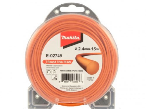 Makita Damil kerek "roundTRIM PLUS" 2,4mm x 15m (E-02749)