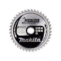   Makita EFFICUT körfűrészlap merülő 165x20mm Z40 KOMPOZIT (E-12158)