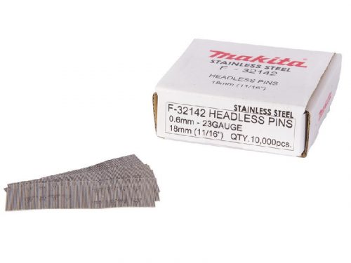 Makita tűszeg rozsdamentes 18mm 23GA AF201Z/DPT350/DPT351 (F-32142)