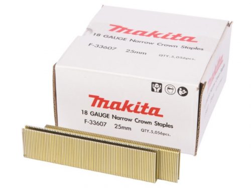 Makita tűzőkapocs 6,3x25mm 18GA AT638 (F-33607)