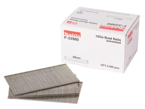 Makita fejnélküli szeg galvanizált 45mm x 1,3mm 16GA DBN600 (F-33980)