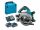 Makita HS004GM201 Akkus Körfűrész 40Vmax XGT Li-ion 2x4,0Ah 190mm BL kofferben