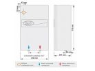 Kospel EKCO.LN2M-12 Elektromos fali Kazán 12kW tágulási tartállyal (EKCO-LN2M-12)