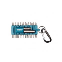 Makita 22 db-os bitkészlet karabinerrel (P-81175)