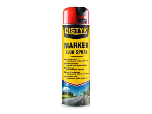 Den Braven Jelölő spray 500ml  Distyk piros (TP00002DEU)