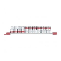   MTX Dugókulcs készlet 1/2", hatlapfejű, 10 darabos, 10-22mm