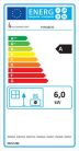 Wamsler Comfort 2 Westminster kandalló, 6kW, felső füstcső kivezetésű