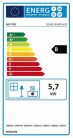 FÉG Zeusz F8.50F Erp Parapetes Gázkonvektor 6,4kW parapet szett nélkül fekete színű